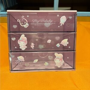 Hello Kitty Purple Storage Drawers